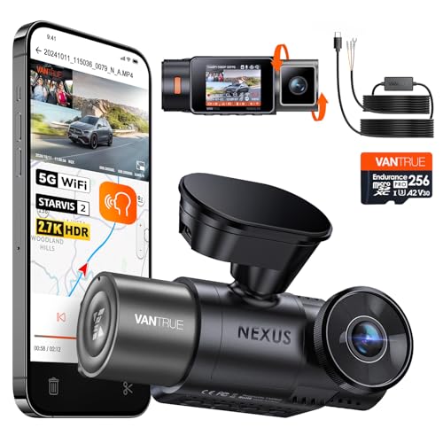 VANTRUE N2X 24年新型モデル STARVIS 2 Amazon.com: 【Bundle: Vantrue N2X Front Inside Dash Cam + Hardwire
